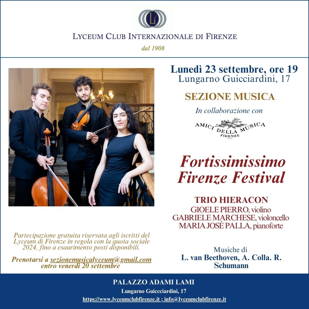 Eventi in corso e futuri lyceumclubfirenze